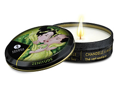 Массажное аромамасло Massage Candle Shunga, аромат Зеленый чай, 30 мл