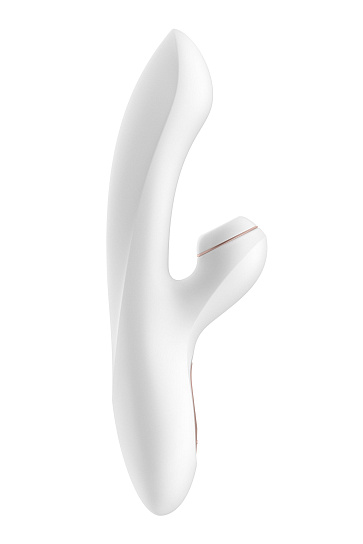 Вибратор Satisfyer Pro + G-Spot Rabbit с вакуумно-волновым стимулятором Вибратор Satisfyer Pro + G-Spot Rabbit с вакуумно-волновым стимулятором