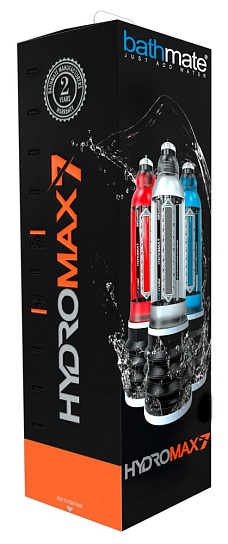 Гидропомпа Bathmate HYDROMAX X30, 18 см, прозрачная