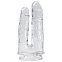 Фаллоимитатор Adrien Lastic Imperium Jelly Dildo двойной, прозрачный