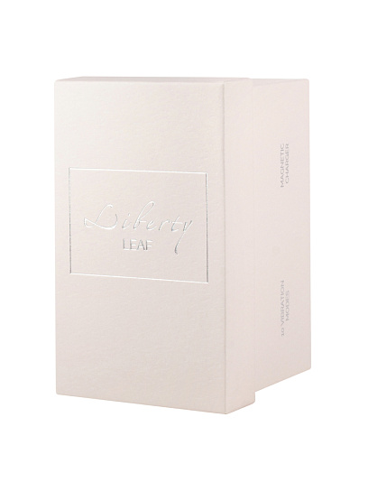 Вибратор-кулон Lola Games Liberty Leaf, листочек, черный