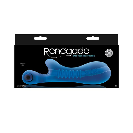 Вибрнасадка с фиксацией на мошонке Renegade