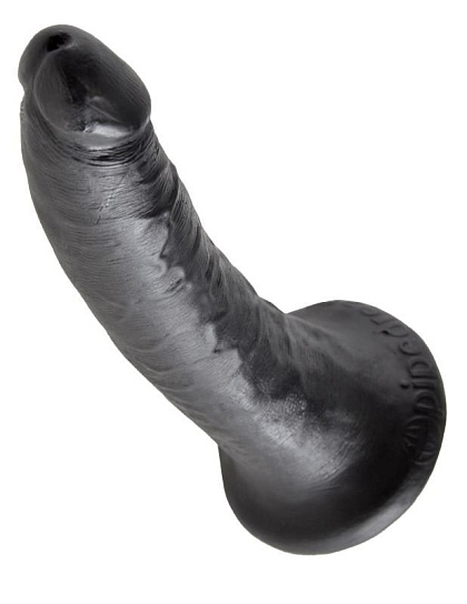 Реалистичный фаллоимитатор с присоской King Cock PipeDream 16.5 см, черный Реалистичный фаллоимитатор с присоской King Cock PipeDream 16.5 см, черный