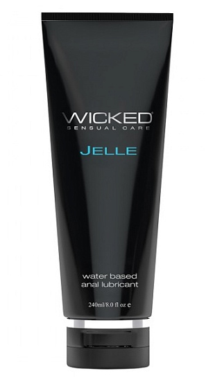 Плотный анальный лубрикант Wicked Anal Jelle, 240 мл