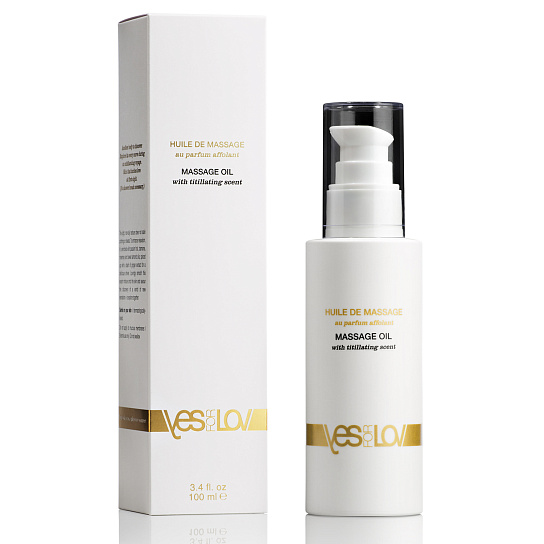 Массажное масло Titillating Massage Oil для интимных игр, 100 мл