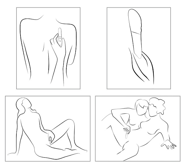 Многофункциональный вибратор We-Vibe Touch X, оранжевый