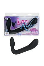 Безременной страпон женский Love Ride LOVE RIDER, 20 см, черный