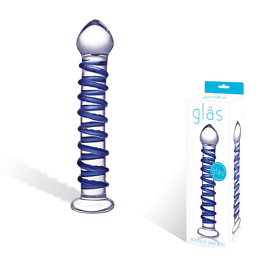 Фаллоимитатор BLUE SPIRAL 18,5 см