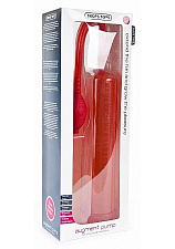 Вакуумная помпа для пениса AUGMENT, 32 см, красная