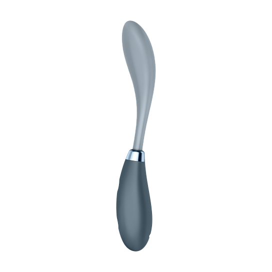 Гибкий вибратор для точки G Satisfyer G-Spot Flex 3, серо-голубой