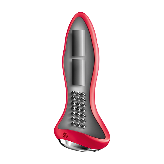 Анальная пробка с ротацией Satisfyer Rotator Plug 1 +, красная