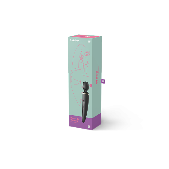 Вибромассажер Satisfyer Wand-er Woman для всего тела, фиолетовый