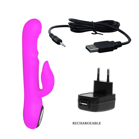 Водонепроницаемый женский вибратор-ротатор Intimate, 26 см