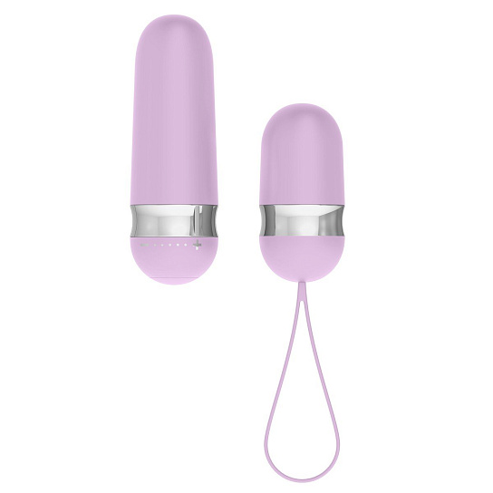 Водонепроницаемое виброяйцо OVO, розовое