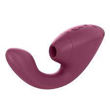 Вакуумный клиторальный стимулятор Womanizer Next Duo, бордовый, арт. WZ142SG3