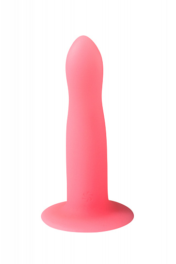 Светящийся в темноте фаллоимитатор Lola Games Rave Light Keeper, розовый