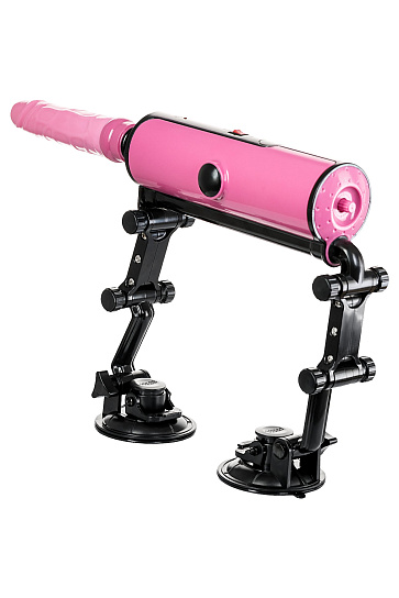 Секс-машина розовая MotorLovers Pink-Punk с поршневой системой, ToyFa
