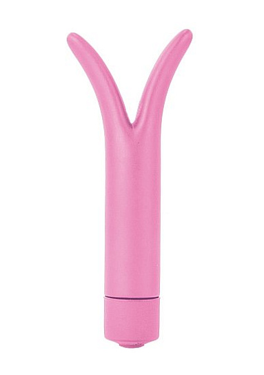 Стимулятор с разветвленной верхней частью THE CHAMPION, розовый