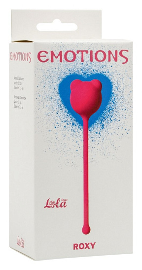 Вагинальные шарики Roxy для тренировки мышц со шнуром, розовые