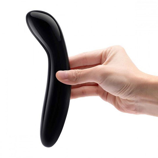 Массажер из камня для зоны G Le Wand Crystal G-Wand, черный