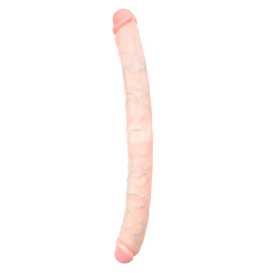 Двойной фаллоимитатор Easytoys Double Dildo, 25 см