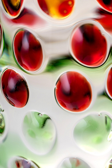 Стеклянный фаллос для вагинальной и анальной стимуляции, 17 см