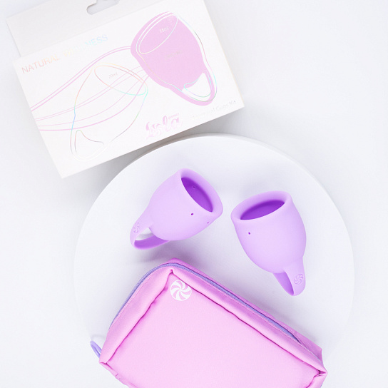 Набор менструальных чаш Lola Games Natural Wellness Orchid