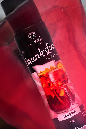 Лубрикант со вкусом сангрии Secret Play Drunk in Love, 60 мл