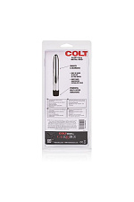 Классический вибромассажер Colt Metal Rod 6,25, серебристый