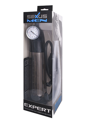 Вакуумная помпа для пениса СЕКСУС МЕН, 22 см