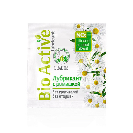 Нежный гель-лубрикант Bio Active, 3 мл