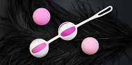 Вагинальные шарики Geisha Balls 2 с силиконовым чехлом