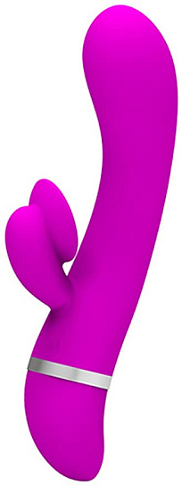 Женский вибратор со стимулятором клитора Pretty Love Bert