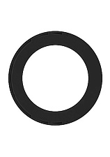 Эрекционное кольцо легко растягивается до необходимого размера, черное