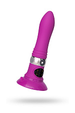 Вибратор SEXUS со сменной панелью управления, 18.5 см, фиолетовый
