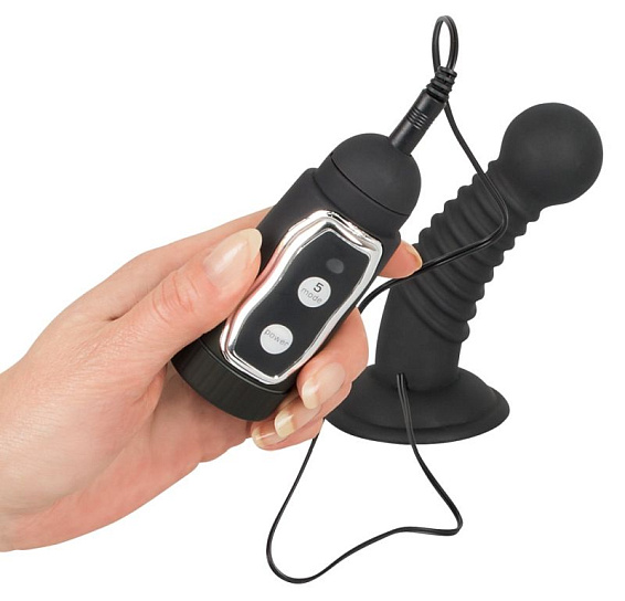 Анальный стимулятор Anal Massager You 2 Toys, цвет черный