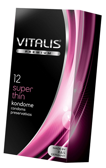 Презерватив из натурального каучукового латекса SUPER THIN №12