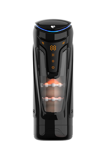 Мастурбатор Amovibe Warrior с фрикциями, черный