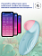 Мини-вибратор Satisfyer Tropical Tip с управлением через приложение, голубой