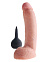 Фаллоимитатор с эффектом семяизвержения KING COCK 9, 18,4 см