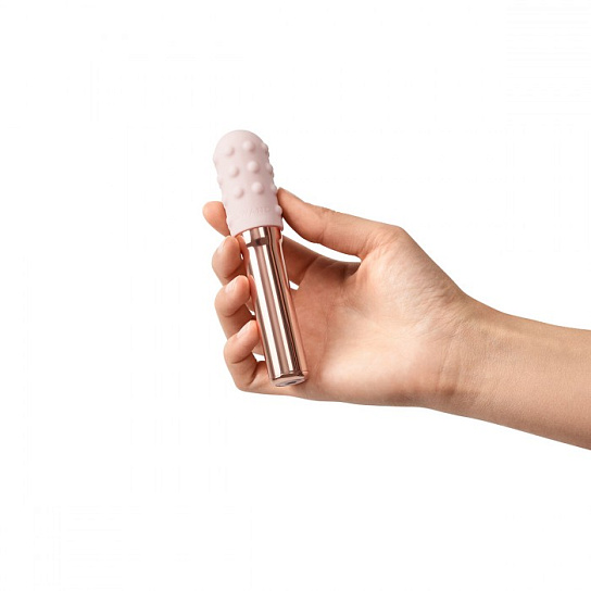 Люксовый вибратор Le Wand Grand Bullet, розовый