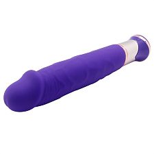 Вибратор с ярковыраженной головкой Rowdy dong 15.5 см, фиолетовый