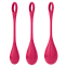 Набор вагинальных шариков Satisfyer Yoni Power 1, красный