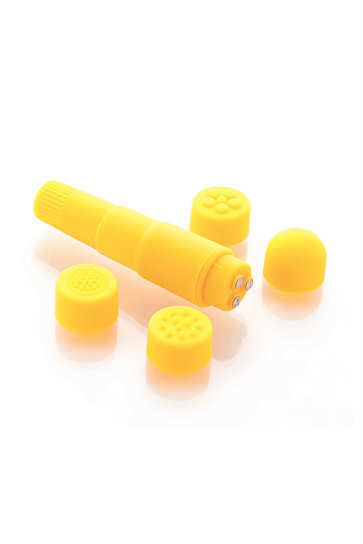 Вибратор Sexus Funny Five, желтый