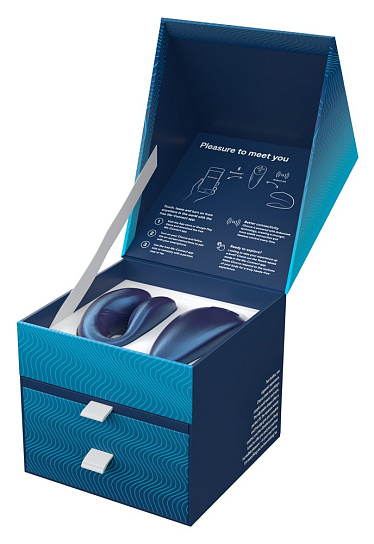 Вибратор для пар We-Vibe Chorus Cosmic, синий