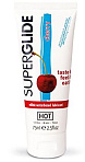 Ароматизированная гель-смазка на водной основе SuperGlide, 75 мл