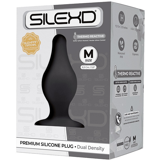 Фигурная анальная пробка Adrien Lastic SileXD Model 2, 9.3 см
