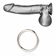 Стальное эрекционное кольцо BlueLine Steel Cock Ring 4,8 см