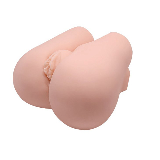 Мужской мастурбатор попка с двумя отверстиями с пультом ДУ