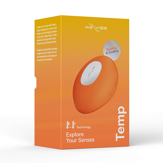Вибратор We-Vibe Temp, оранжевый, арт. SNHS1SGA